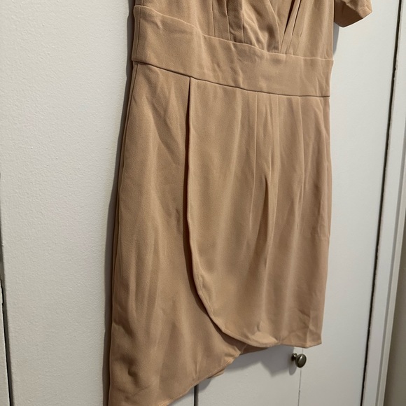 Lulus Marena Blush Pink Short Sleeve Mini Dress NWT - Picture 6 of 11